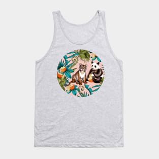 Noodle Jungle Fantasy in Pink Tank Top